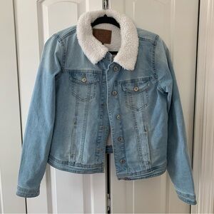 Sherpa Denim Jacket